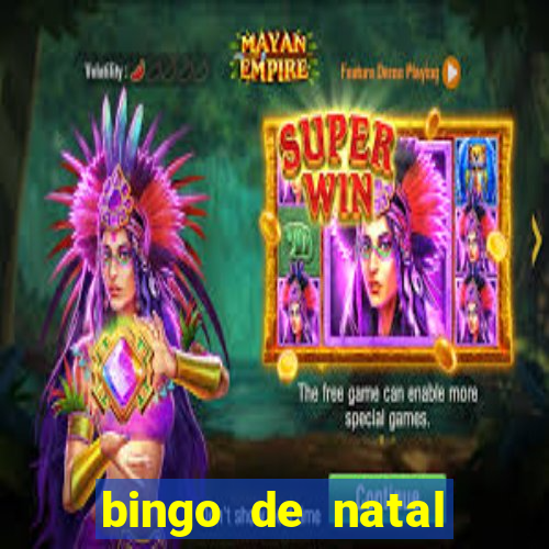 bingo de natal para imprimir gratis